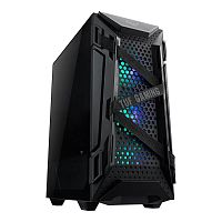 Корпус ASUS TUF Gaming GT301 черный [Mid-Tower, Micro-ATX, Mini-ITX, Standard-ATX, USB 3.2 Gen1 Type-A, ARGB вентиляторы, 4 x 120 мм]