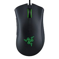 Мышь проводная Razer DeathAdder Essential черный [6400 dpi, светодиодный, USB Type-A, кнопки - 5]