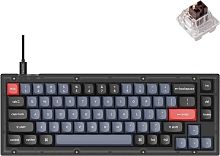 Клавиатура проводная Keychron V2 [V2C1] [механическая Keychron K Pro Red, клавиш - 68, USB, черная]