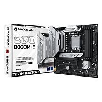 Материнская плата MAXSUN MS-TERMINATOR B860M-E [LGA 1851, Intel B860, mATX, 4×DDR5, 3×M.2, 2.5 GbE, 8×USB]