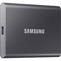 1000 ГБ Внешний SSD Samsung T7 [MU-PC1T0T/AM] [USB 3.2 Gen 2 Type-C, чтение - 1050 Мбайт/сек, запись - 1000 Мбайт/сек]