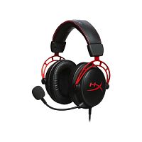 Проводные наушники HyperX Cloud Alpha черный [2.0, поддержка PS5, Xbox Series X|S, охватывающие, 13 Гц - 27000 Гц, 65Ω, проводной, кабель - 1.3 м]