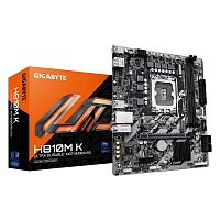Материнская плата GIGABYTE H810M K [LGA 1851, Intel H810, mATX, 2×DDR5 до 128 ГБ, 1×M.2, 1 GbE, 6×USB]