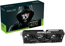 Видеокарта GALAX GeForce RTX 4070 1-Click OC 3X 12GB GDDR6X 192bit 2505Mhz/21000Mhz TRIPPLE Fan HDMI 3xDisplayPort [47NOM7MD7QOC]