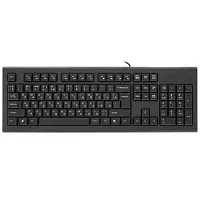 Клавиатура проводная A4Tech KR-85 [мембранная, клавиш - 104, USB, черная]