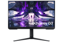 27" Игровой Монитор Samsung Odyssey G3 LS27AG300NIXCI черный [1920x1080 (FullHD)@144 Гц, VA, LED, 3000:1, 250 Кд/м², 178°/178°, HDMI 1.4, DisplayPort, AMD FreeSync]