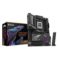 Материнская плата GIGABYTE X870 AORUS ELITE WIFI7 [AM5, AMD X870, ATX, 4×DDR5 до 256 ГБ, 4×M.2, 2.5 GbE, Wi-Fi 7, 12×USB в т.ч. Type-C]
