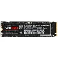 1000 ГБ SSD M.2 накопитель Samsung 980 PRO [MZ-V8P1T0CW] [PCI-E 4.0 x4, чтение - 7000 Мбайт/сек, запись - 5000 Мбайт/сек, 3 бит TLC, NVM Express]