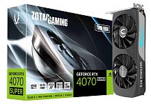 Видеокарта RTX 4070 ZOTAC GAMING GeForce RTX 4070 Super Twin Edge 12GB [GDDR6X, Engine clock 2475MHz, Memory clock 21000MHz, 192Bit, 3xDP, HDMI [ZT-D40720E-10M]]