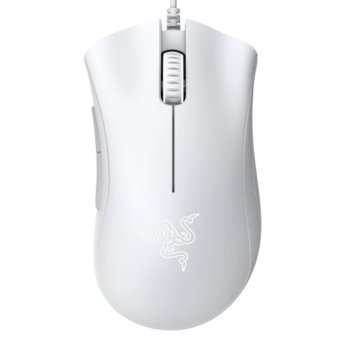 Мышь проводная Razer DeathAdder Essential белый [6400 dpi, светодиодный, USB Type-A, кнопки - 5]