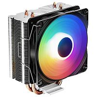 Кулер для процессора DEEPCOOL GAMMAXX 400K [основание - алюминий\медь, 1500 об/мин, 27 дБ, 4 pin, подсветка, 180 Вт]