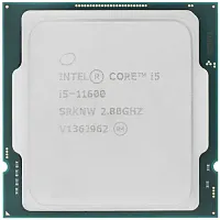 Процессор Intel Core i5-11600 OEM [LGA 1200, 6 x 2.8 ГГц, L2 - 3 МБ, L3 - 12 МБ, 2 х DDR4-3200 МГц, Intel UHD Graphics 750, TDP 65 Вт]