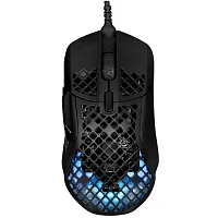 Мышь проводная SteelSeries Aerox 5 Black черный [18000 dpi, светодиодный, USB Type-C, кнопки - 9]