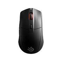 Мышь беспроводная/проводная SteelSeries Rival 3 Wireless чёрный [100–18 000 dpi, USB Type-C, радиоканал, кнопки – 6]