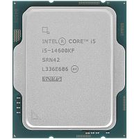 Процессор Intel Core i5-14600KF OEM [LGA 1700, 14 x 3.5 ГГц, L2 - 20 МБ, L3 - 24 МБ, 2 х DDR4-3200, DDR5-5600 МГц, TDP 125 Вт]