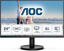 23.8" Монитор AOC Value Line 24B3HM черный [1920x1080 (FullHD)@75 Гц, VA, LED, 3000:1, 250 Кд/м², 178°/178°, HDMI 1.4, VGA (D-Sub), FreeSync Premium Pro,выход на наушники]