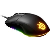 Мышь проводная SteelSeries Rival 3 черный [8500 dpi, USB Type-A, кнопки - 6]