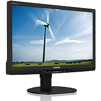 Монитор Philips 221B3L [21.5"/1920x1080, 16:9, 250кд/кв.м, 60Гц, 1000:1,VGA, DVI]