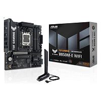Материнская плата ASUS TUF GAMING B850M-E WIFI [AM5, AMD B850, mATX, 4×DDR5 до 256 ГБ, 3×M.2, 2.5 GbE, Wi-Fi 6E, 8×USB в т.ч. Type-C]