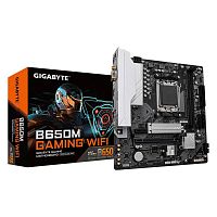 Материнская плата GIGABYTE B650M GAMING WIFI [AM5, AMD B650, mATX, 2×DDR5 до 128 ГБ, 1×M.2, 2.5 GbE, Wi-Fi 5, 6×USB]