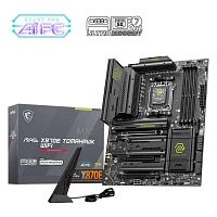 Материнская плата MSI MAG X870E TOMAHAWK WIFI [AM5, AMD X870E, ATX, 4×DDR5 до 256 ГБ, 4×M.2, 5 GbE, Wi-Fi 7, 12×USB в т.ч. Type-C]