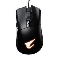 Мышь проводная Gigabyte AORUS M3 черный [6400 dpi, RGB-подсветка, USB Type-A]