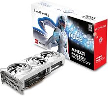 Видеокарта Sapphire PURE Radeon RX 9070 XT OC 16GB [PCIe 5.0, GPU 2400 МГц, 16 ГБ GDDR6, 256 бит, 2 x DisplayPort, 2 x HDMI]