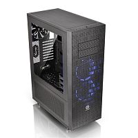 Корпус Thermaltake Core X71 TG черный [Full-Tower, Micro-ATX, Mini-ITX, Standard-ATX, USB 2.0 Type-A, USB 3.2 Gen1 Type-A, вентиляторы, 3 x 140 мм]