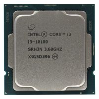 Процессор Intel Core i3-10100 OEM [LGA 1200, 4 x 3.6 ГГц, L2 - 1 МБ, L3 - 6 МБ, 2 х DDR4-2666 МГц, TDP 65 Вт]