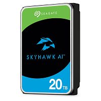 20 ТБ Жесткий диск Seagate SkyHawk AI [ST20000VE003]
[SATA III, 6 Гбит/с, 7200 об/мин, кэш память - 512 МБ, RAID Edition]