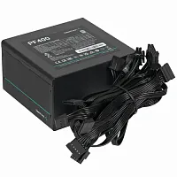 Блок питания DEEPCOOL PF400D [400W, 80+, APFC, 20 + 4 pin, 4+4 pin CPU, 6 SATA, 6+2 pin x2 PCI-E]