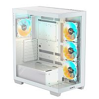 Корпус GIGABYTE C500 PANORAMIC STEALTH белый
[Mid-Tower, Micro-ATX, Mini-ITX, Standard-ATX, USB 3.2 Gen 1 Type-A, USB 3.2 Gen 2 Type-C, ARGB вентиляторы, 4 x 120 мм]
