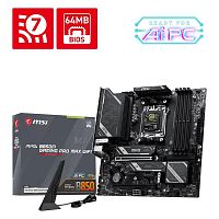 Материнская плата MSI MAG B850M GAMING PRO MAX WIFI [AM5, AMD B850, mATX, 4×DDR5 до 256 ГБ, 3×M.2, 5 GbE, Wi-Fi 7, 8×USB в т.ч. Type-C]