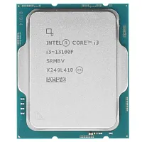 Процессор Intel Core i3-13100F OEM [LGA 1700, 4 x 3.4 ГГц, L2 - 5 МБ, L3 - 12 МБ, 2 х DDR4, DDR5-4800 МГц, TDP 89 Вт]