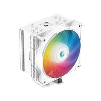 Кулер для процессора DEEPCOOL AG300 WHITE ARGB [основание - алюминий\медь, 3050 об/мин, 30.5 дБ, 4 pin, 150 Вт]