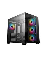 Корпус DEEPCOOL CG530 4F черный [ATX/mATX/Mini-ITX, стекло, 4 вентилятора ARGB]