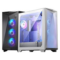 Корпус MSI MPG GUNGNIR 300R AIRFLOW черный [Mid-Tower, E-ATX/ATX/mATX/Mini-ITX, стекло, 4 вентилятора ARGB]