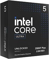 Процессор Intel Core Ultra 5 250KF Plus OEM [LGA 1851, 18 x 4.2 ГГц, L2 - 30 МБ, L3 - 30 МБ, 2 х DDR5-7200 МГц, TDP 125 Вт]