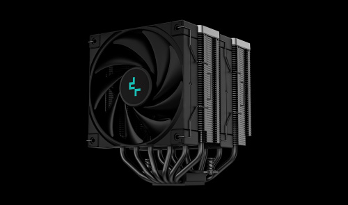 Кулер для процессора DEEPCOOL AK620 ZERO DARK [основание - медь, 1850 об/мин, 28 дБ, 4 pin, 260 Вт]