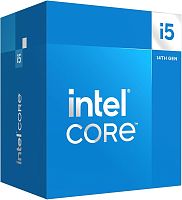 Процессор Intel Core i5-14400 OEM [LGA 1700, 10 x 2.5 ГГц, L2 - 9.5 МБ, L3 - 20 МБ, 2 х DDR4-3200, DDR5-4800 МГц, TDP 65 Вт]