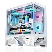 №4872 Игровой, Работа [Core i5-14400F 2.5/4.7GHz 10/16, PNY Dual RTX 5060 8gb, Gigabyte B760M D2H, DDR4 G.Skill 16gb 3200mhz RGB, M.2 NVME 512gb, Deepcool AG400 A-RGB, Segotep 650Watt 80+, WJ Millenium 3FA-RGB]