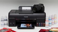 МФУ струйное Canon PIXMA G640 [цветная печать, A4, 4800x1200 dpi, ч/б - 3.9 стр/мин, USB type B, Wi-Fi, СНПЧ]
