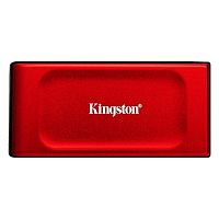 Внешний SSD Kingston XS1000 Red [1 ТБ, USB 3.2 Gen 2, 1050/1000 МБ/с]