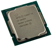 Процессор Intel Core i3-10105F OEM [LGA 1200, 4 x 3.7 ГГц, L2 - 1 МБ, L3 - 6 МБ, 2 х DDR4-2666 МГц, TDP 65 Вт]