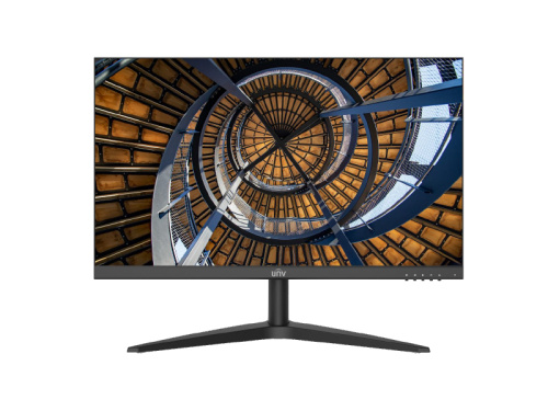 21.5" UNIVIEW MW-LC22 черный [1920x1080 (FullHD)@75 Гц, VA, 3000:1, 250 Кд/м², 178°/178°, VGA (D-Sub), HDMI]