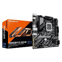 Материнская плата GIGABYTE B860M E GEN5 [LGA 1851, Intel B860, mATX, 2×DDR5 до 128 ГБ, 2×M.2, 1 GbE, 6×USB]