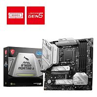 Материнская плата MSI MAG B760M MORTAR II [LGA 1700, Intel B760, mATX, 4×DDR5 до 256 ГБ, 3×M.2, 2.5 GbE, 8×USB в т.ч. Type-C]