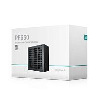 Блок питания DEEPCOOL PF650D [650W, 80+, APFC, 20 + 4 pin, 4+4 pin x2 CPU, 6 SATA, 6+2 pin x4 PCI-E]