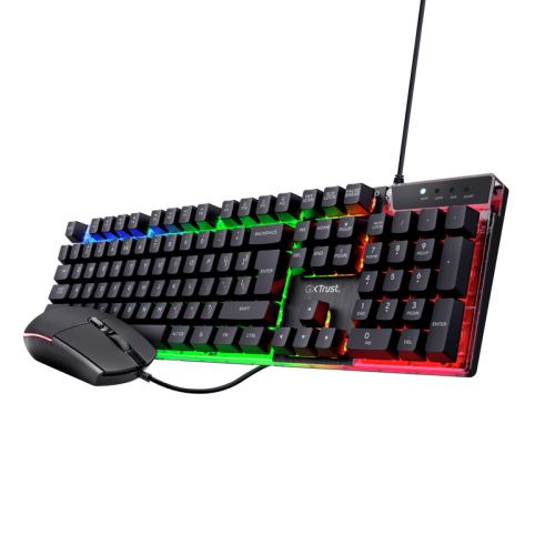 Клавиатура Trust Azor GXT 838 + мышь