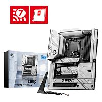 Материнская плата MSI Z790 PROJECT ZERO [LGA 1700, Intel Z790, ATX, 4×DDR5 до 256 ГБ, 4×M.2, 2.5 GbE, Wi-Fi 7, 8×USB в т.ч. Type-C]